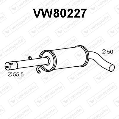 VENEPORTE Kesksummuti Artikli number: VW80227 soodsalt