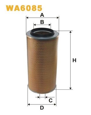 WIX FILTERS Air filter Article number: WA6085 cheaply
