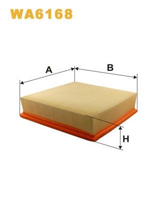 WIX FILTERS Air filter Article number: WA6168 cheaply
