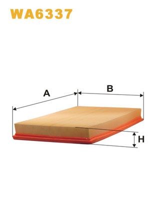 WIX FILTERS Air filter Article number: WA6337 cheaply