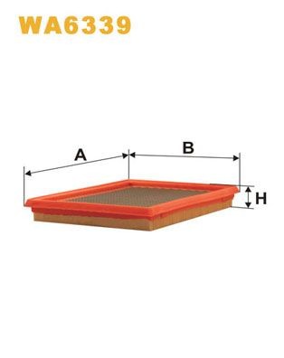 WIX FILTERS Air filter Article number: WA6339 cheaply