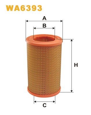 WIX FILTERS Air filter Article number: WA6393 cheaply
