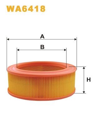 WIX FILTERS Air filter Article number: WA6418 cheaply