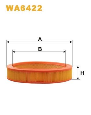 WIX FILTERS Air filter Article number: WA6422 cheaply
