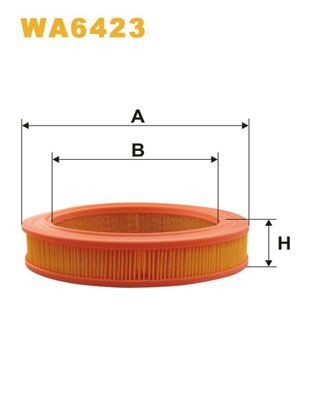 WIX FILTERS Air filter Article number: WA6423 cheaply