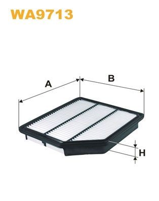 WIX FILTERS Air filter Article number: WA9713 cheaply