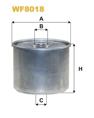 WIX FILTERS Fuel filter Article number: WF8018 cheaply