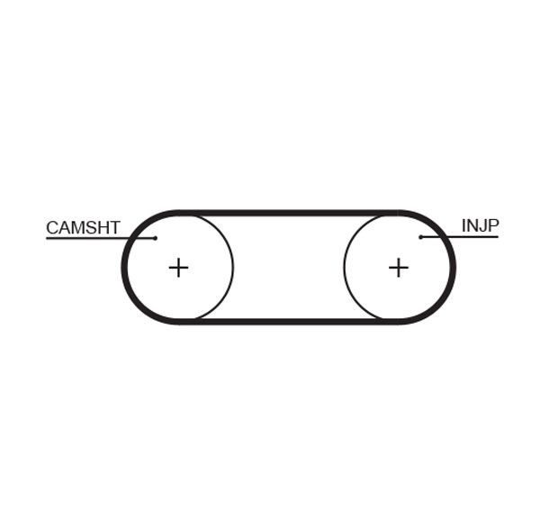 GATES Timing Belt Article number: 5088 cheaply