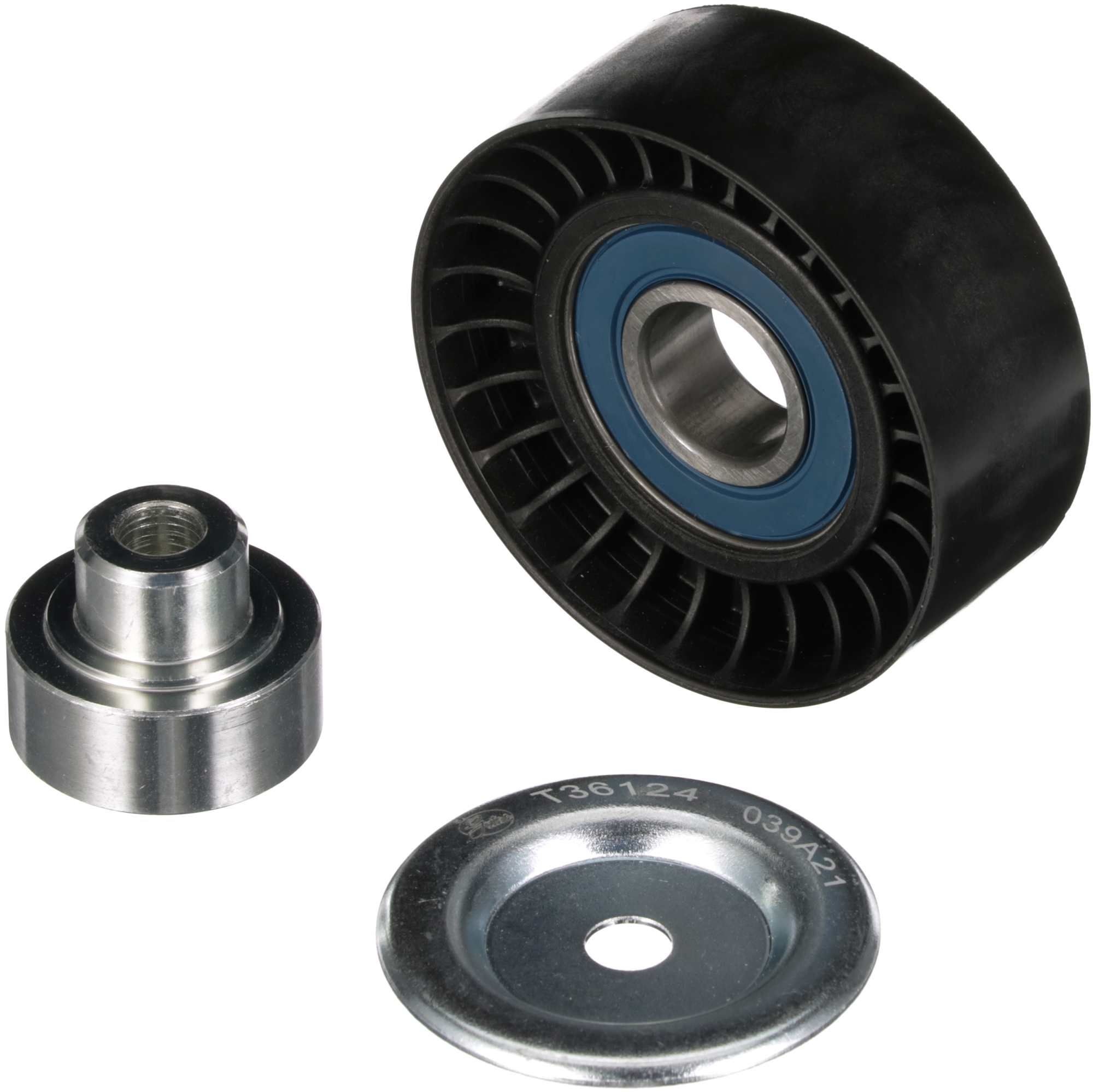 GATES Deflection / Guide Pulley, v-ribbed belt Article number: T36124 cheaply