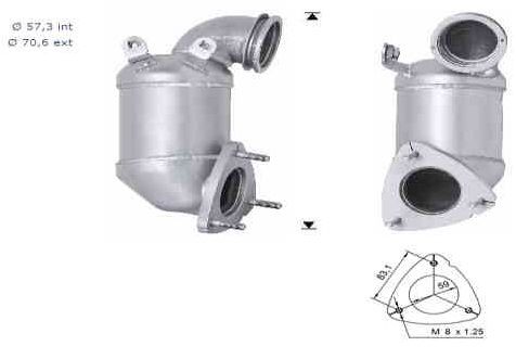 VEGAZ Catalytic converter Article number: ALK-958 cheaply