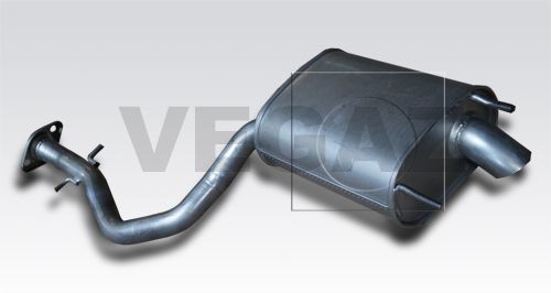 VEGAZ Rear silencer Article number: TS-319 cheaply