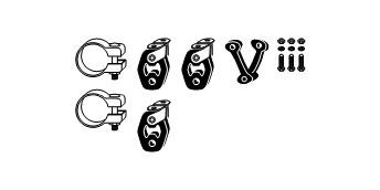 VEGAZ Exhaust mounting kit Article number: VA-172 cheaply