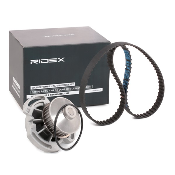 RIDEX Water pump and timing belt kit Article number: 3096W0162 cheaply