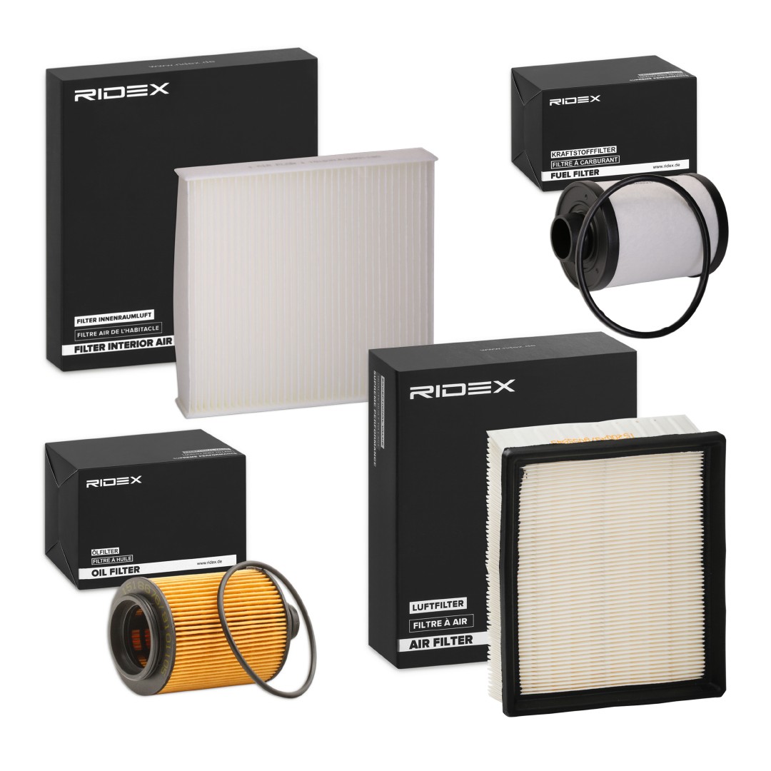 RIDEX Filter kit Article number: 4055F0157 cheaply