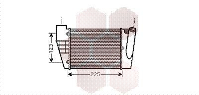 VAN WEZEL Intercooler Article number: 03004251 cheaply