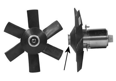 VAN WEZEL Fan, radiator Article number: 0322746 cheaply