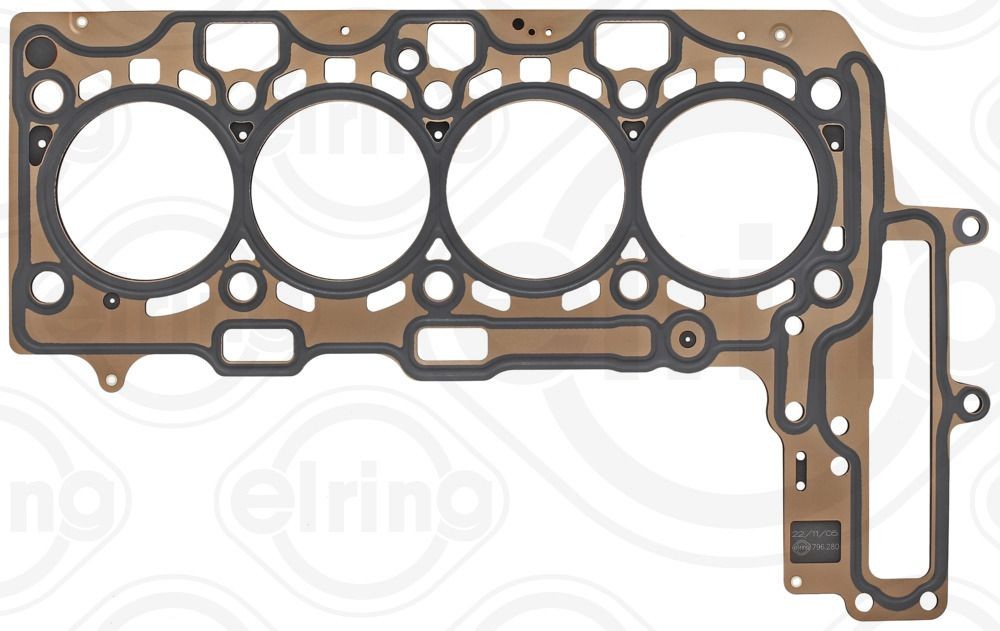 ELRING Gasket, cylinder head Article number: 796.280 cheaply
