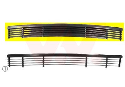 VAN WEZEL Bumper grill Article number: 0640590 cheaply