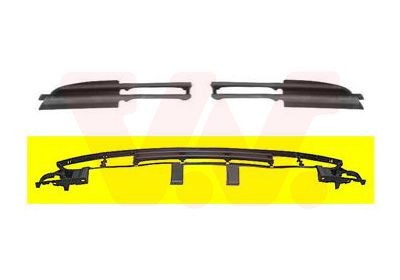VAN WEZEL Bumper grill Article number: 0649590 cheaply