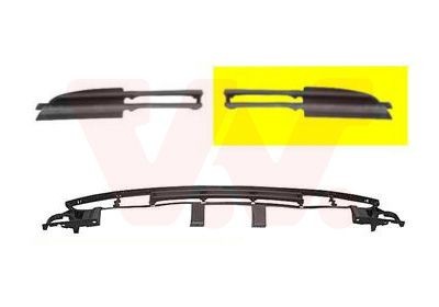 VAN WEZEL Bumper grill Article number: 0649591 cheaply
