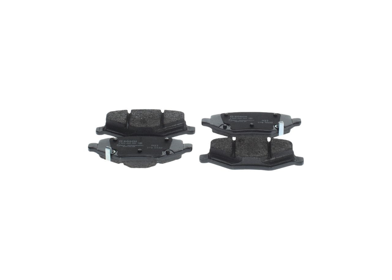 BOSCH Brake pad set Article number: 0 986 495 397 cheaply