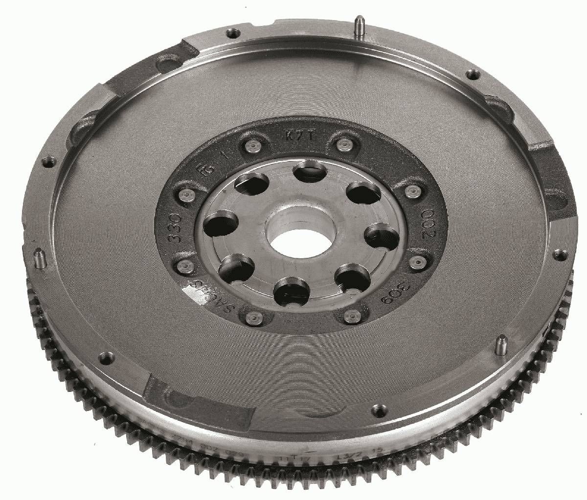 SACHS 2294 002 029 Kahemassiline hooratas TRANSIT 2.4 TDCi 137 HP Diisel 2006