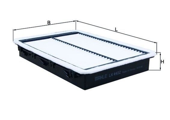 KNECHT Air filter Article number: LX 4432 cheaply