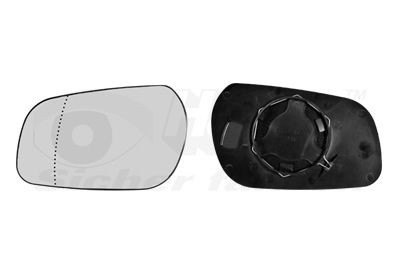 VAN WEZEL Mirror Glass, outside mirror Article number: 0955832 cheaply