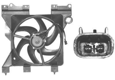 VAN WEZEL Køleventilator Varenummer: 0956746 billige