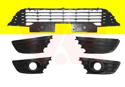 VAN WEZEL Bumper grill Article number: 0970590 cheaply