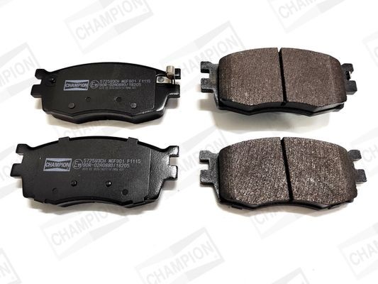 CHAMPION Brake pad set Article number: 572593CH cheaply
