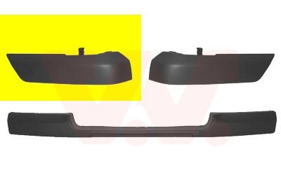 VAN WEZEL Cover, bumper Article number: 1611584 cheaply