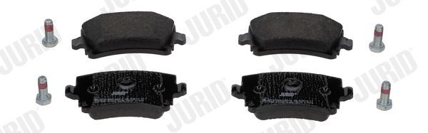 JURID Brake pad set Article number: 573158D cheaply