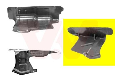 VAN WEZEL 1625703 Mootoriruumi helisummutus STILO 1.4 16V 95 HP Bensiin 2008