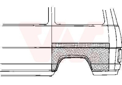 VAN WEZEL Sidewall Article number: 1745146 cheaply
