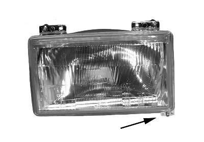 VAN WEZEL Headlight Article number: 1745947 cheaply