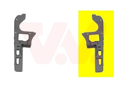VAN WEZEL Wheel arch liner Article number: 1751671 cheaply