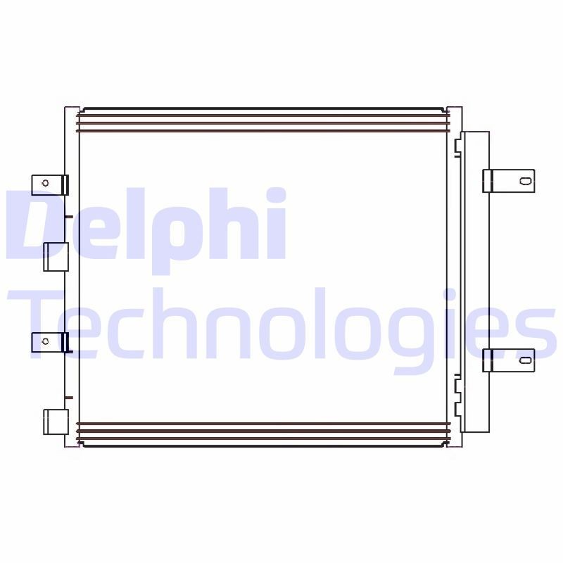 DELPHI Air conditioning condenser Article number: CF20241 cheaply