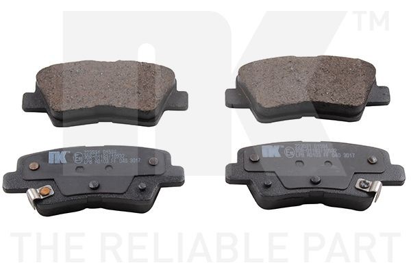 NK Brake pad set Article number: 223531 cheaply