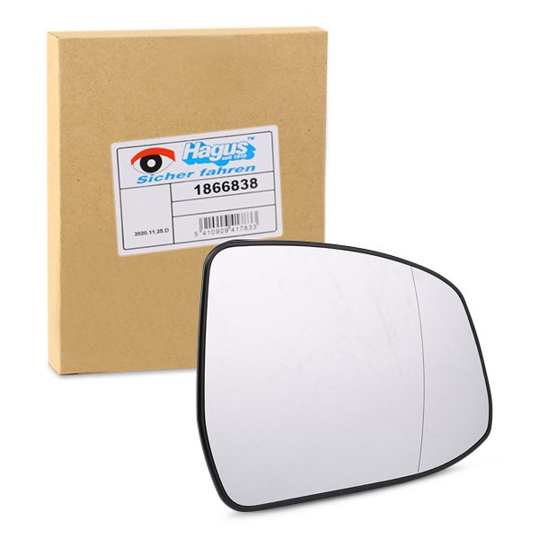 VAN WEZEL Mirror Glass, outside mirror Article number: 1866838 cheaply