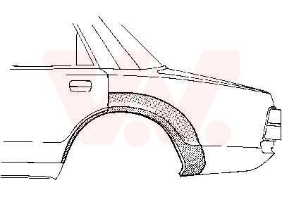 VAN WEZEL Sidewall Article number: 1874148 cheaply