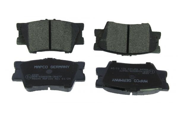 MAPCO Brake pad set Article number: 6890 cheaply
