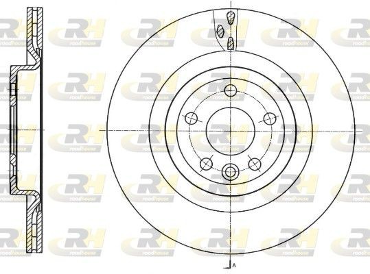 ROADHOUSE Brake disc Article number: 61759.10 cheaply