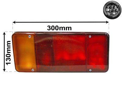 VAN WEZEL Rear light Article number: 2813925 cheaply