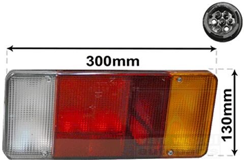 VAN WEZEL Rear light Article number: 2813926 cheaply