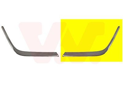 VAN WEZEL Bumper moulding Article number: 3028481 cheaply
