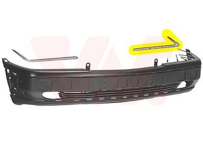 VAN WEZEL Bumper moulding Article number: 3030581 cheaply