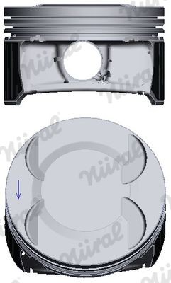 NÜRAL Piston Article number: 87-424400-00 cheaply