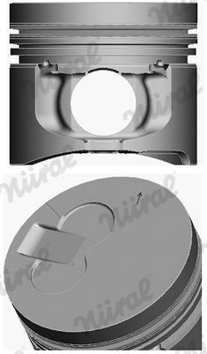 NÜRAL Piston Article number: 87-444200-10 cheaply