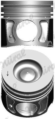 NÜRAL Piston Article number: 87-446407-00 cheaply